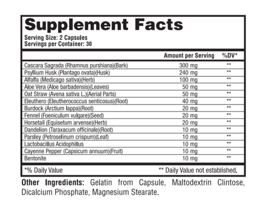 Colon Cleanser (60 Caps)