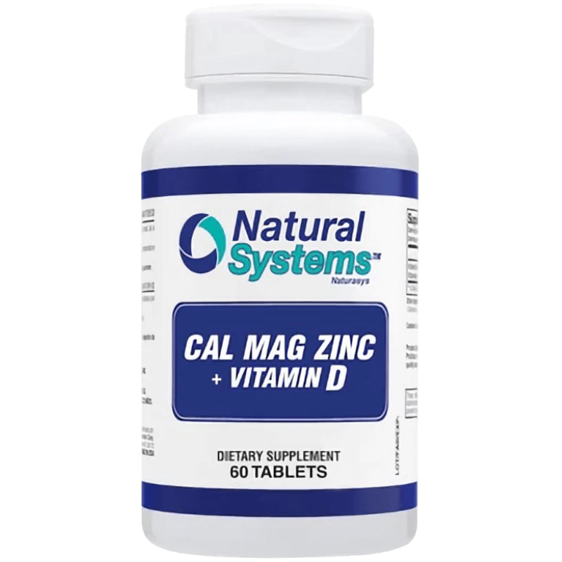 Calcium - Magnesium and Zinc with Vitamin D (60 Tablets) – www ...
