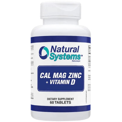 Calcium - Magnesium and Zinc with Vitamin D (60 Tablets)
