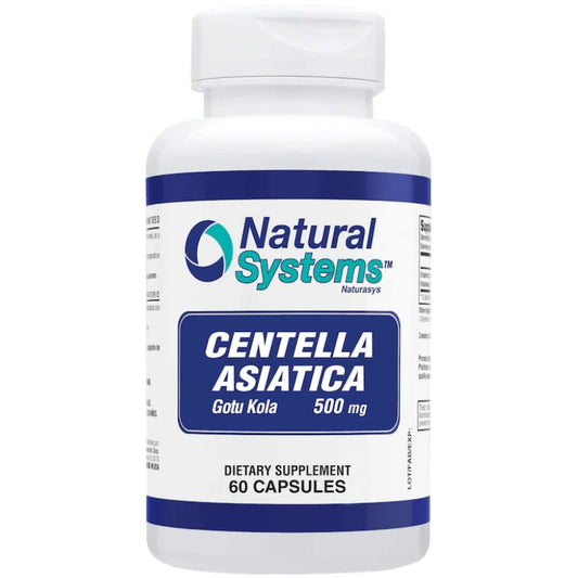 Centella Asiatica - Gotu Kola -500 mg, (60 Caps)
