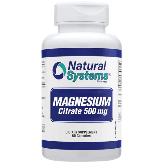 Magnesium Citrate 500 mg (60 Capsules)