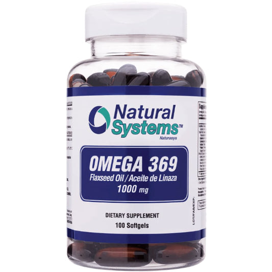 Omega 369 Flaxseed OIl 1000 mg. (60 Caps)