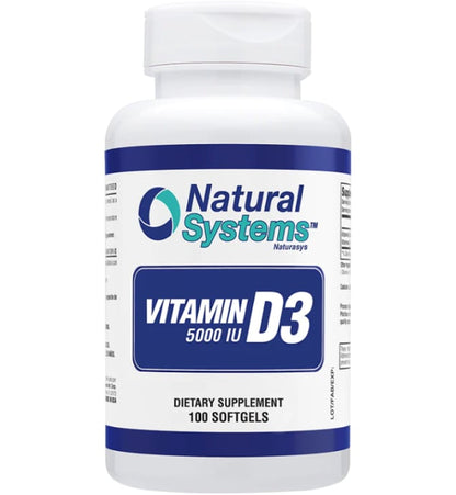 Vitamin D3 5000 IU 100 sg (60 Caps)